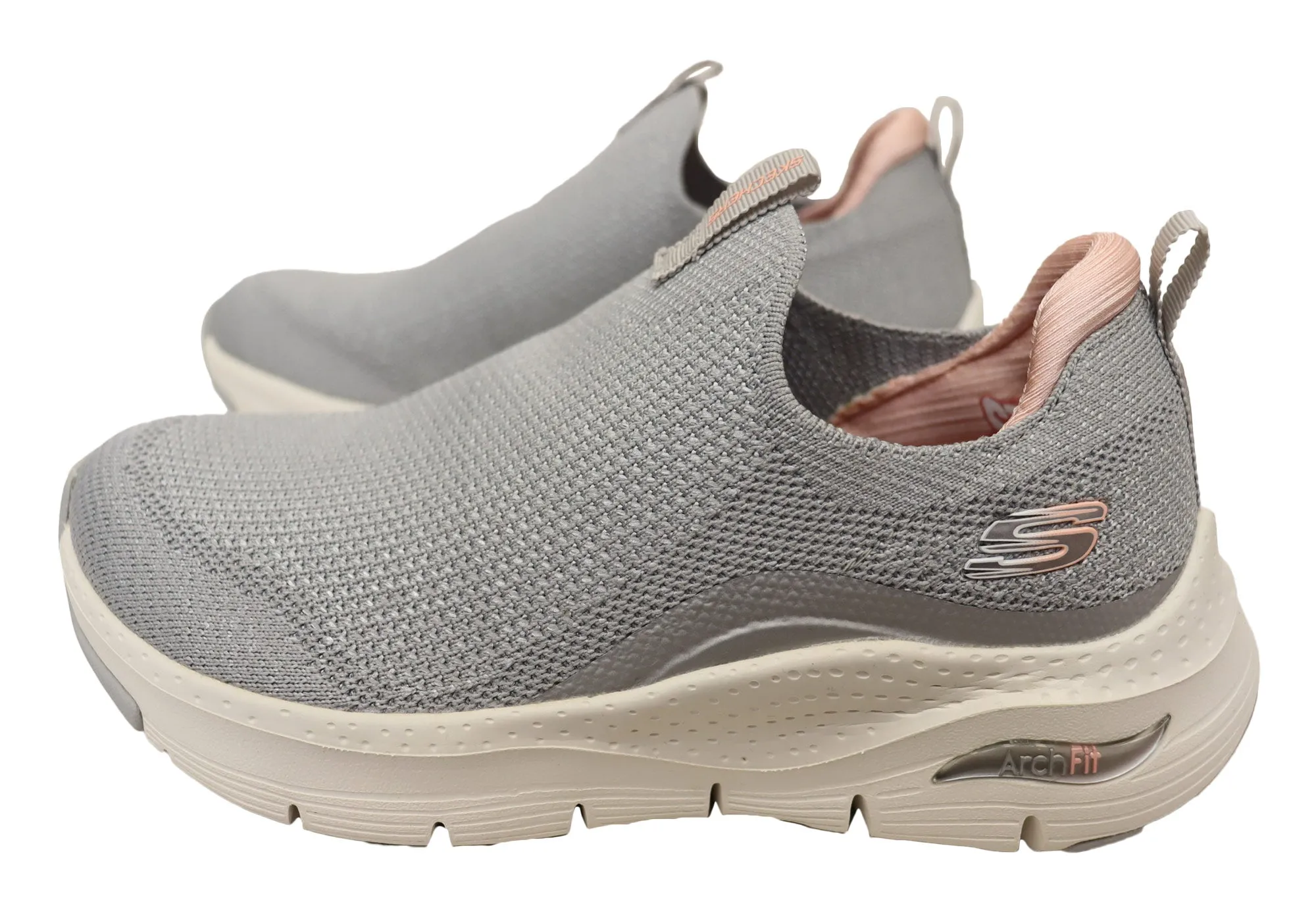 Skechers Womens Arch Fit New Beauty Comfortable Slip On Shoes