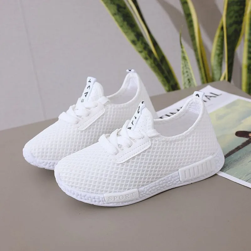 Sneakers Children Sport Shoes Boy and Girls Footwear Lightweight Breathable