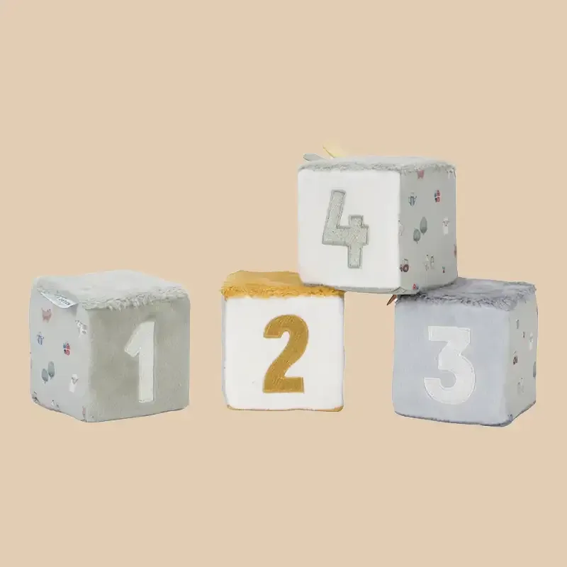 Soft & Sensory Activity Cubes - Little Farm