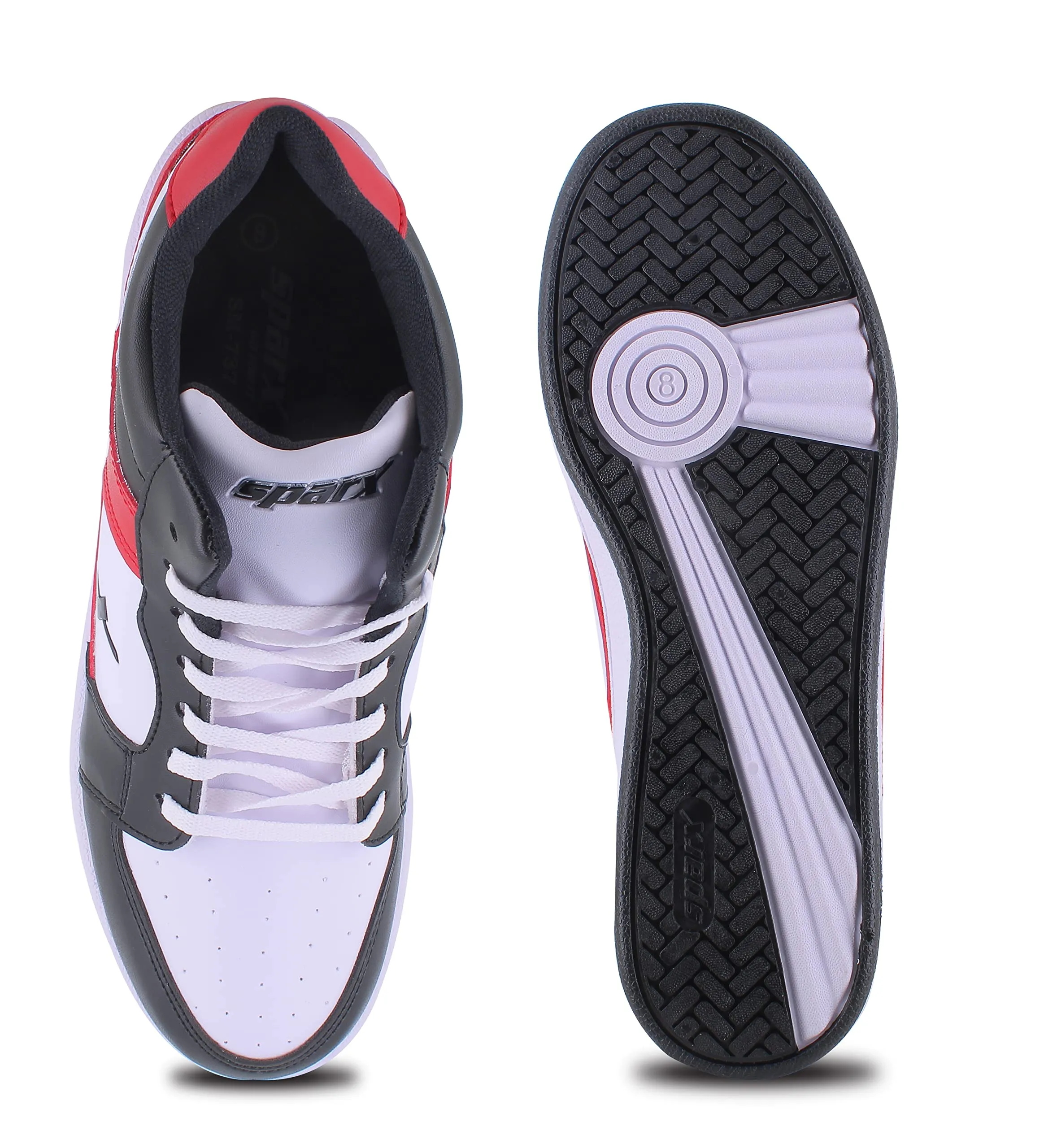 Sparx Mens  Whiteblack Sneaker