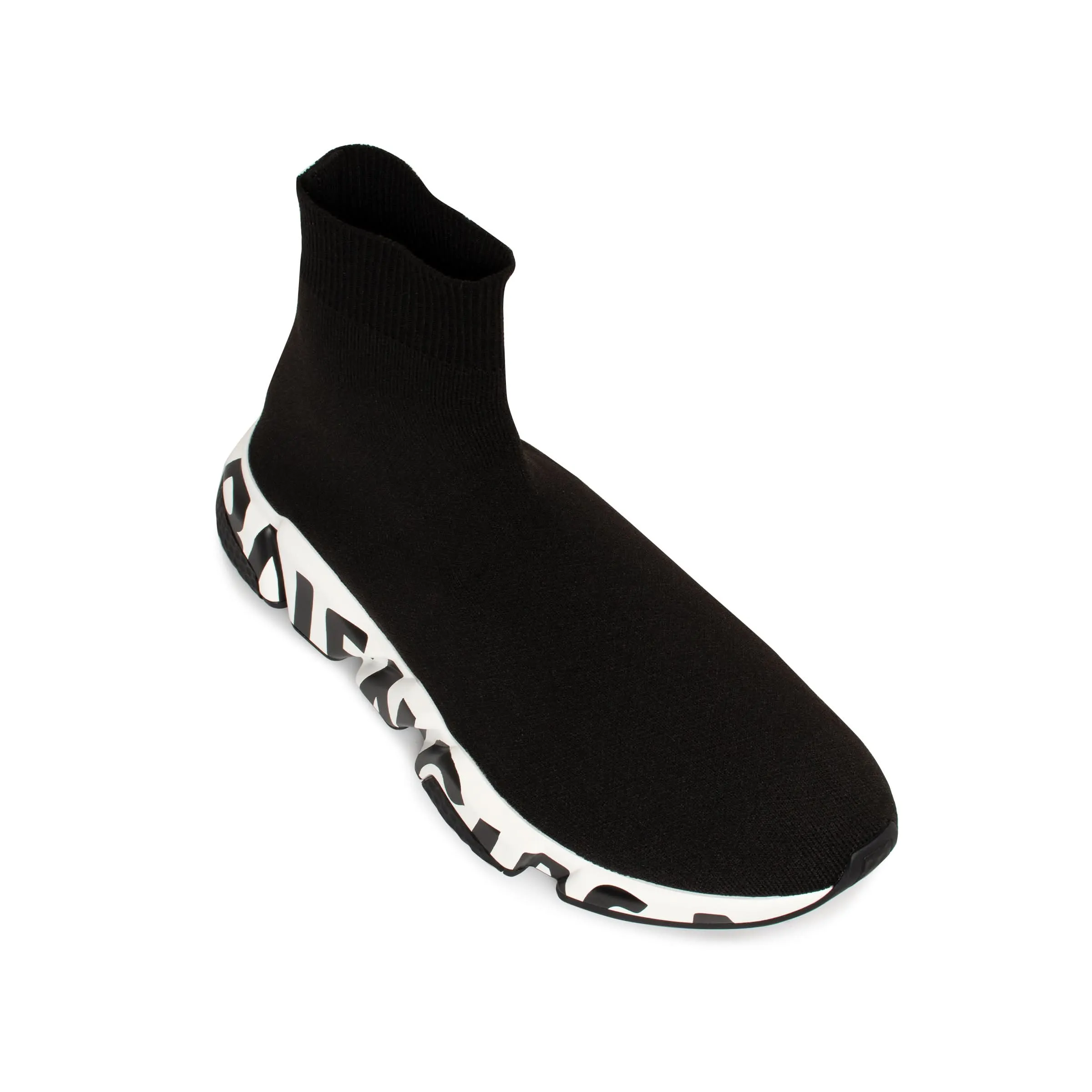 Speed Graffiti Sneaker in Black