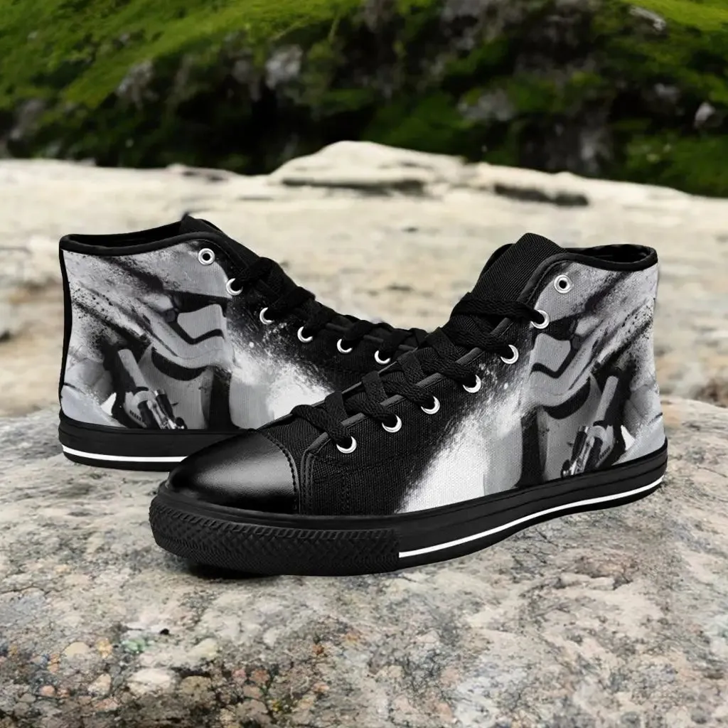 Star Wars Stormtrooper Shoes High Top Sneakers for Kids and Adults