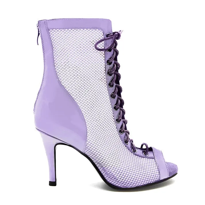 Tamia Mesh Bootie Lavender