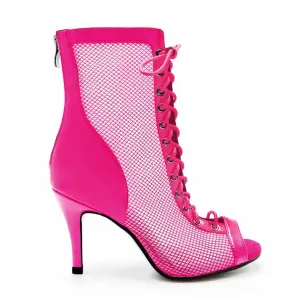 Tamia Mesh Bootie Pink