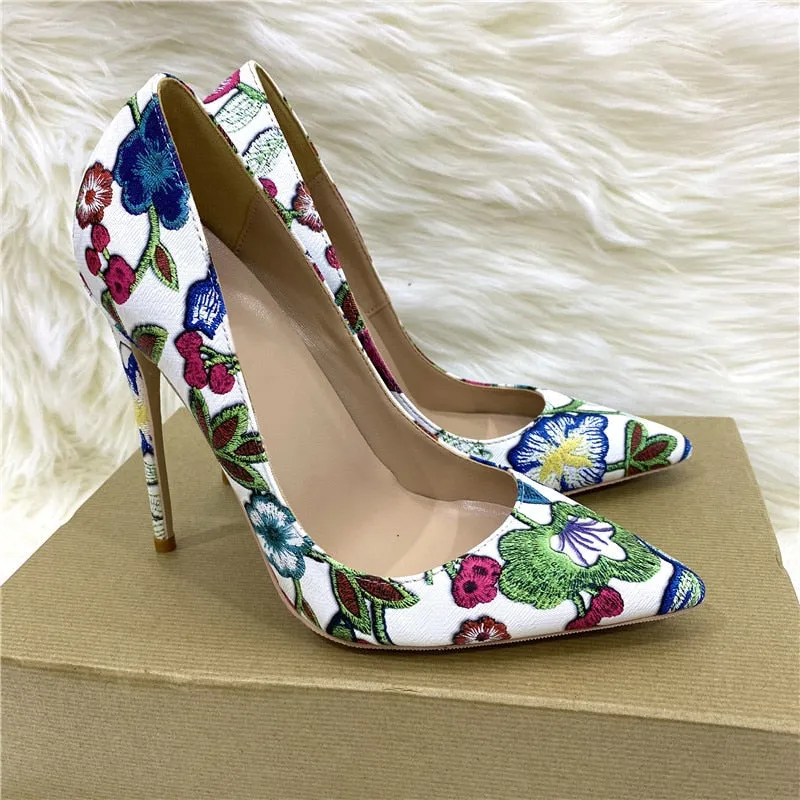 TEEK - Garden Floral Pumps