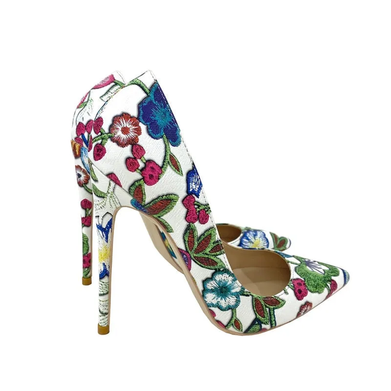 TEEK - Garden Floral Pumps