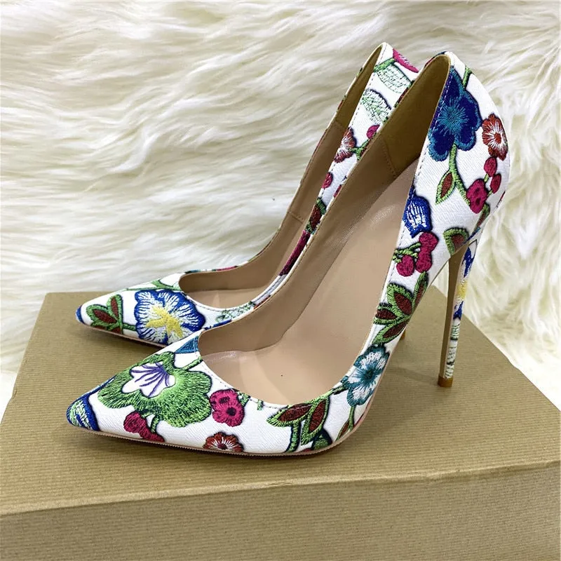 TEEK - Garden Floral Pumps