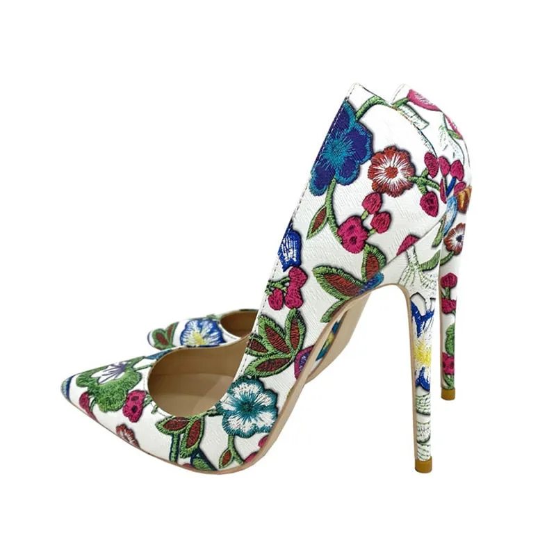 TEEK - Garden Floral Pumps