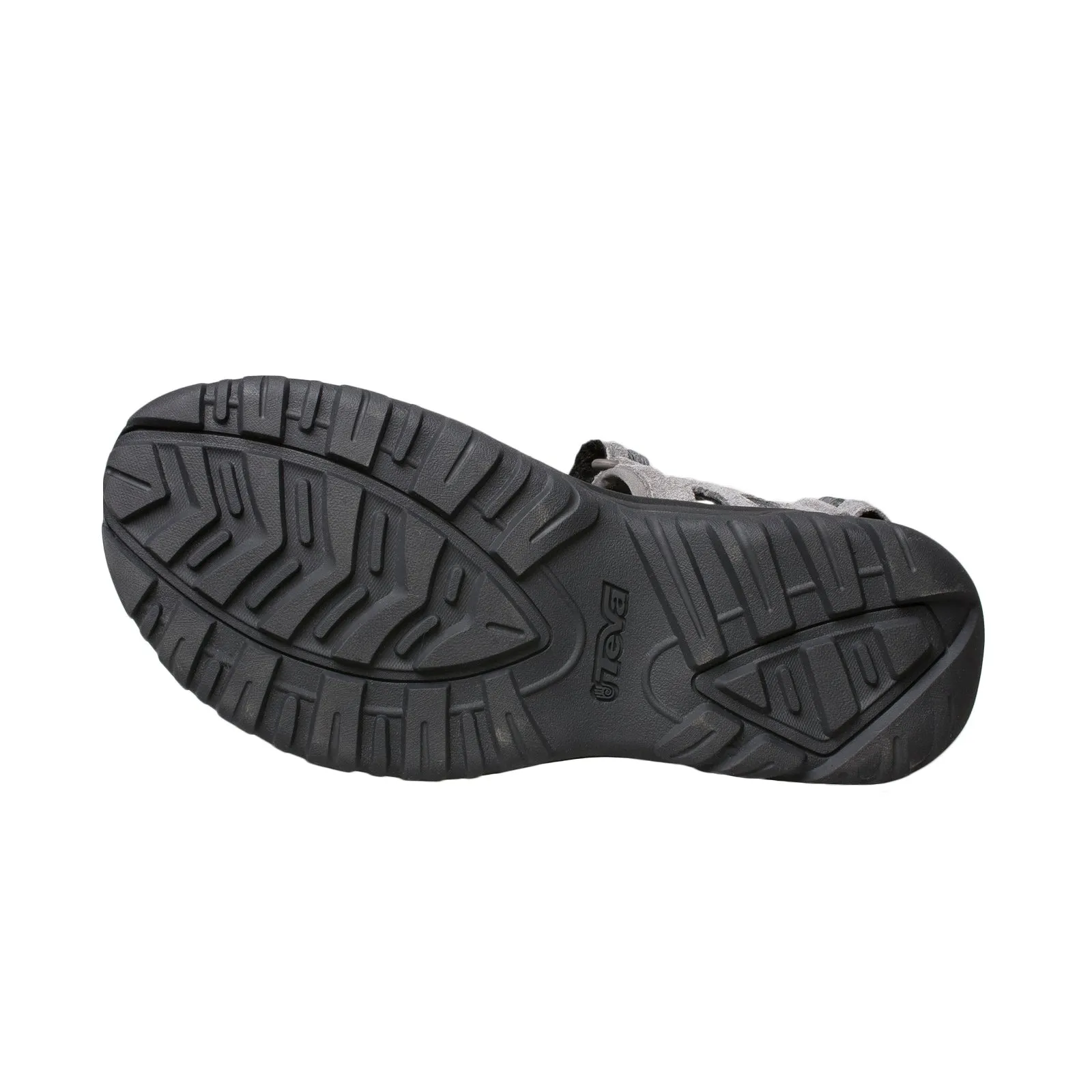 Teva Hudson Dark Gull Grey Sandals - Men's