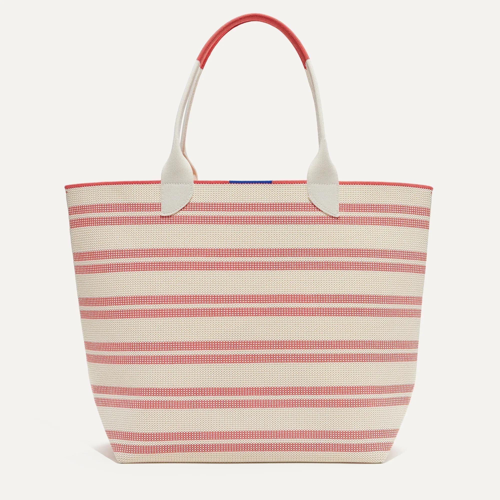 The Lightweight Tote - Coral Stripe