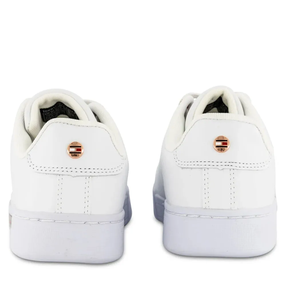 Tommy Hilfiger Rose Bar Sneakers - WHTGRSE