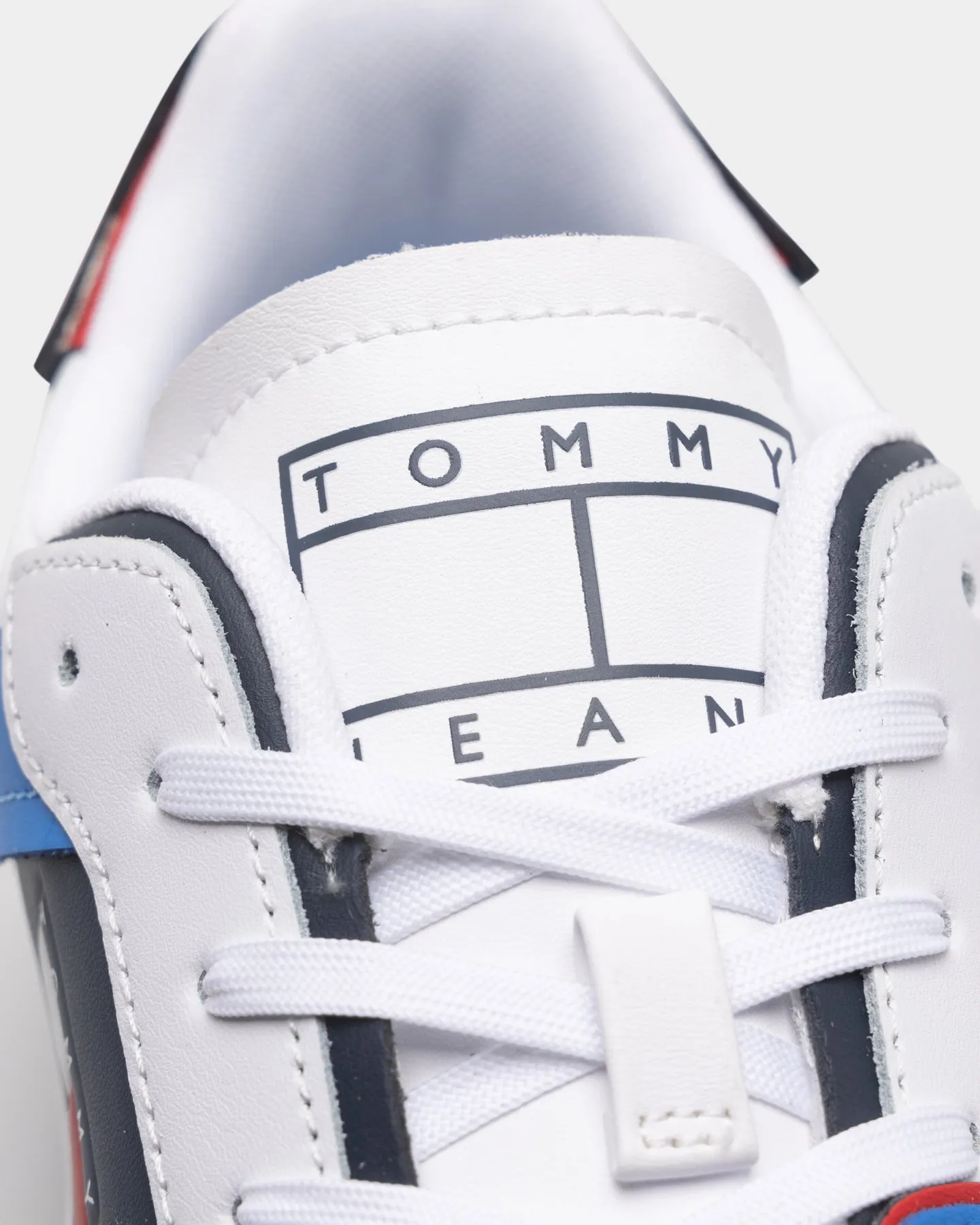 Tommy Jeans Archive Basketball Trainers White