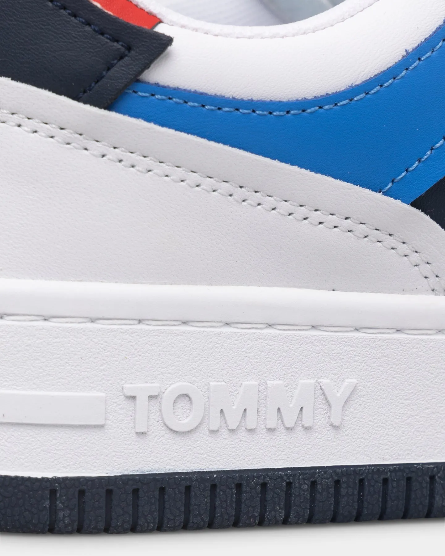 Tommy Jeans Archive Basketball Trainers White