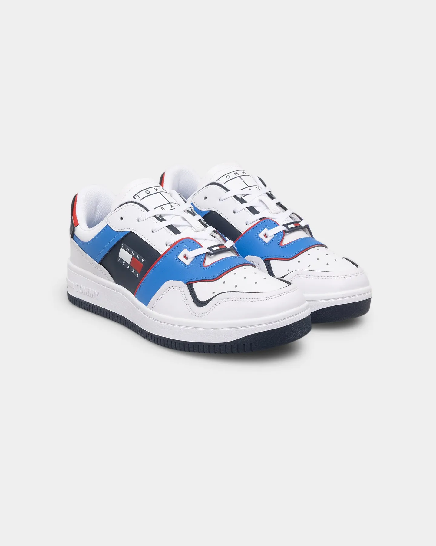 Tommy Jeans Archive Basketball Trainers White