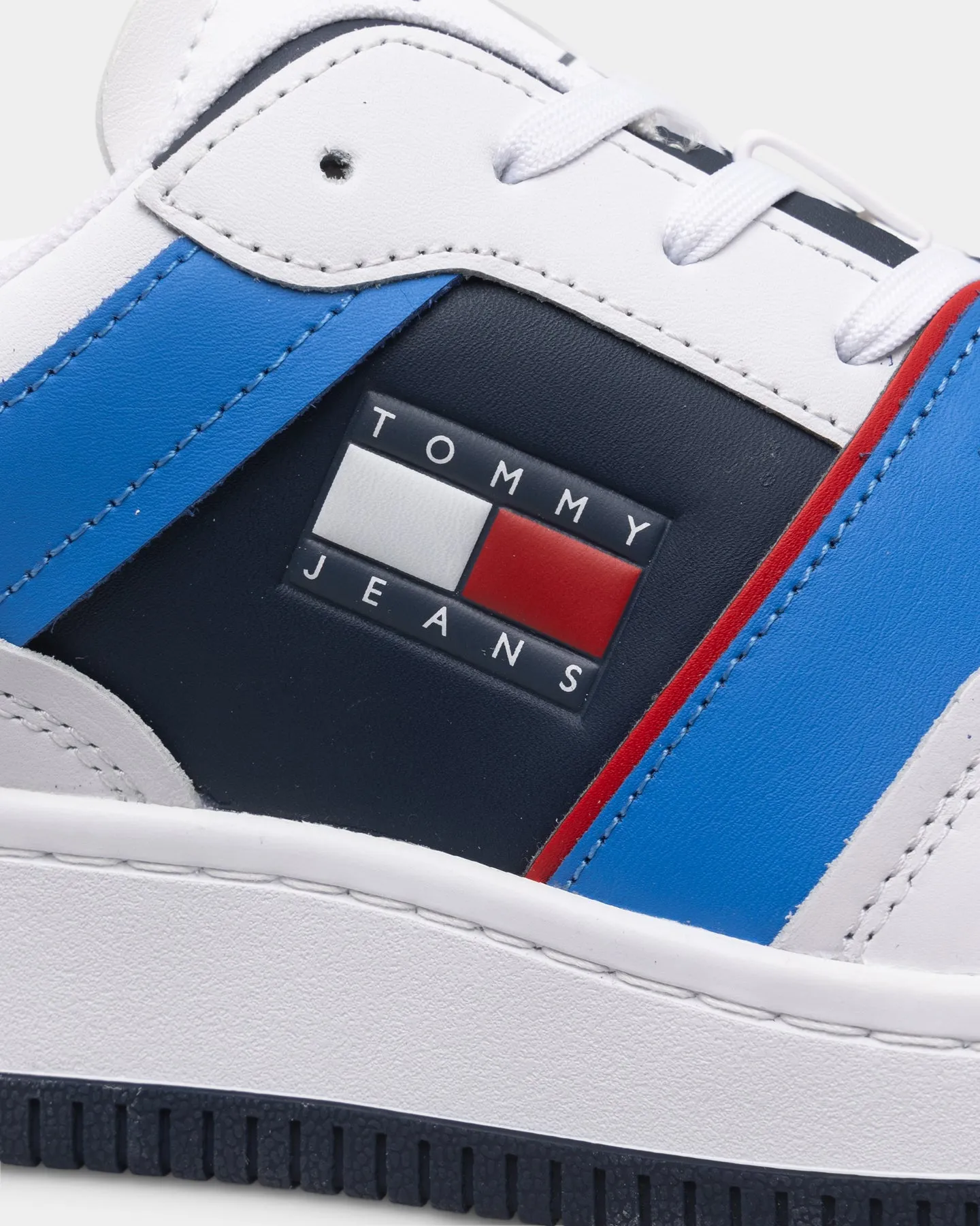 Tommy Jeans Archive Basketball Trainers White