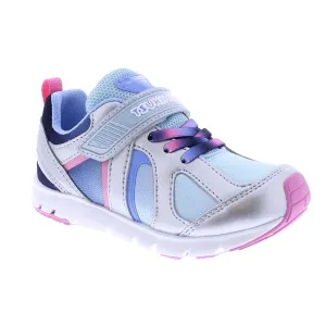 Tsukihoshi KIDS Rainbow Sneaker - Silver/Sky