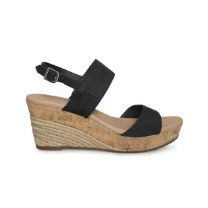 UGG Elena Black Sandals