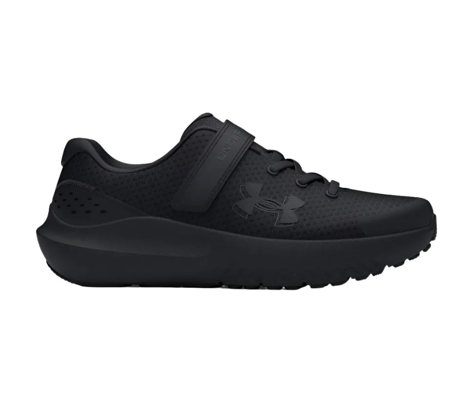 Under Armour Boys Trainer BPS Surge 4 AC Black/Black