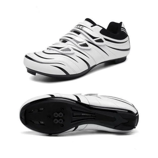 Unisex Breathable Bunny Hop Cycling Shoes - Lightweight, Road Bike Compatible