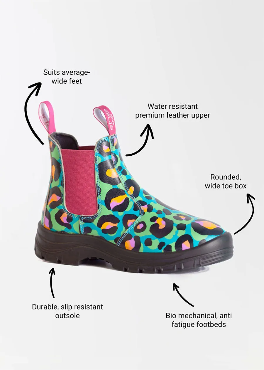 Uplifts Seconds Sale: she wear x Kasey Rainbow lifestyle boot