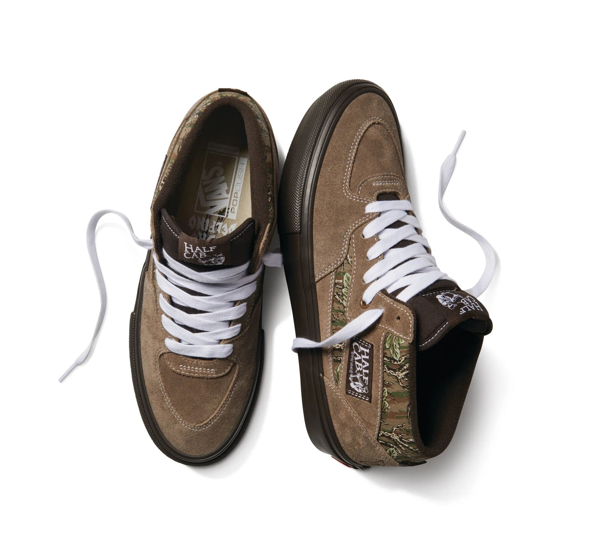 Vans Half Cab Pedro Delfino Pro Skate Shoes - Camo