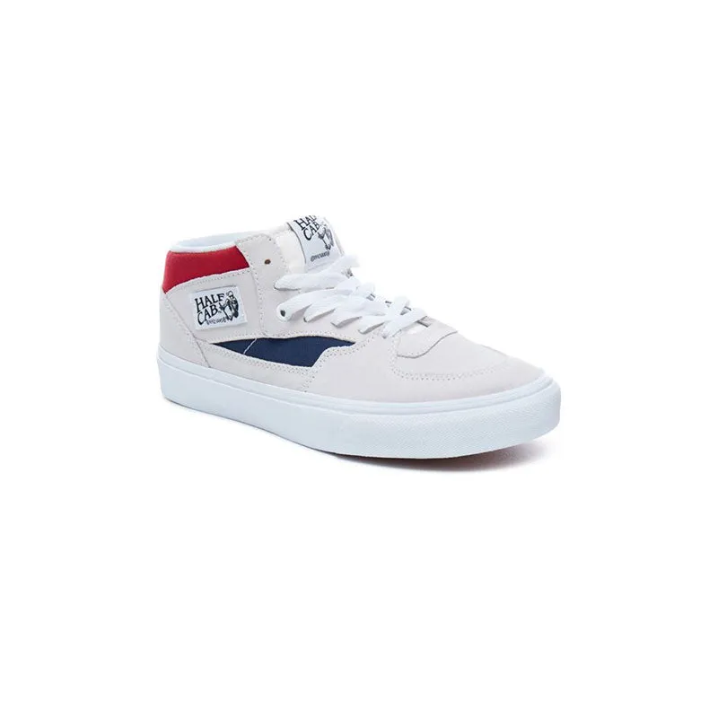 VANS Half Cab - Retro Block White / Red / Blue