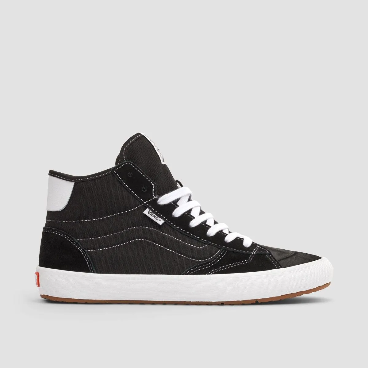 Vans The Lizzie High Top Shoes - Black/White