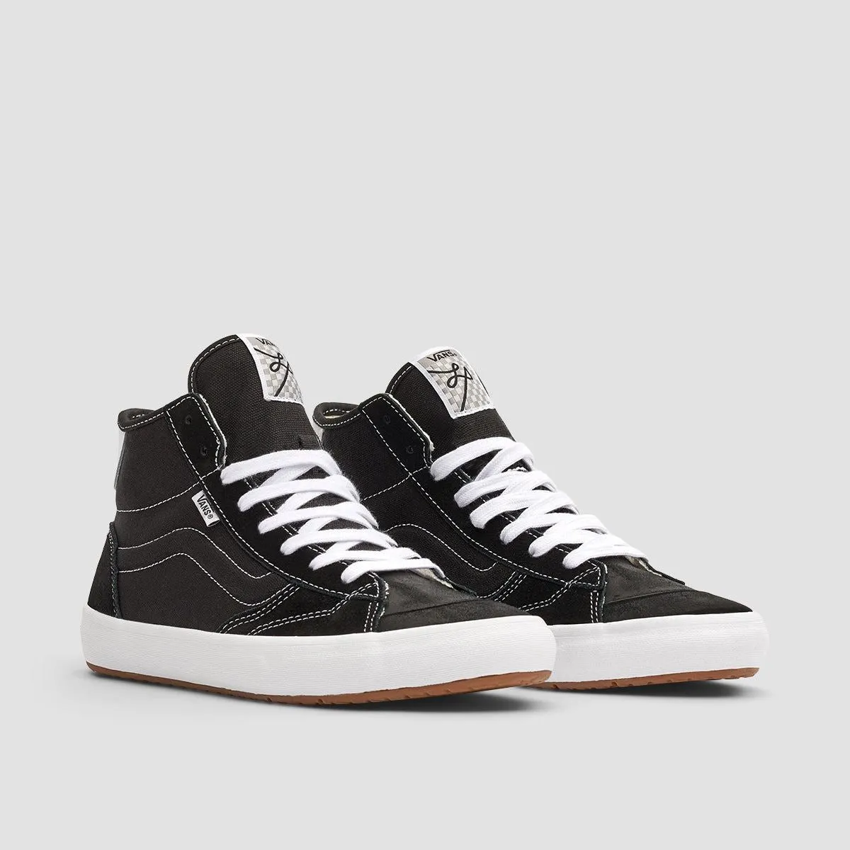 Vans The Lizzie High Top Shoes - Black/White