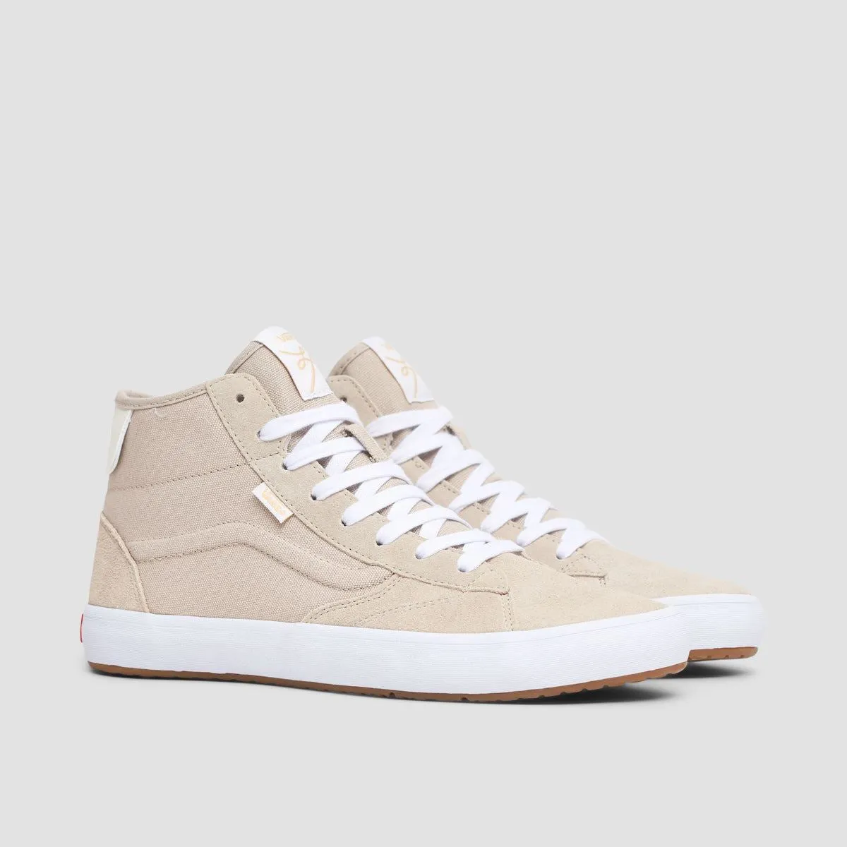 Vans The Lizzie High Top Shoes - Light Khaki