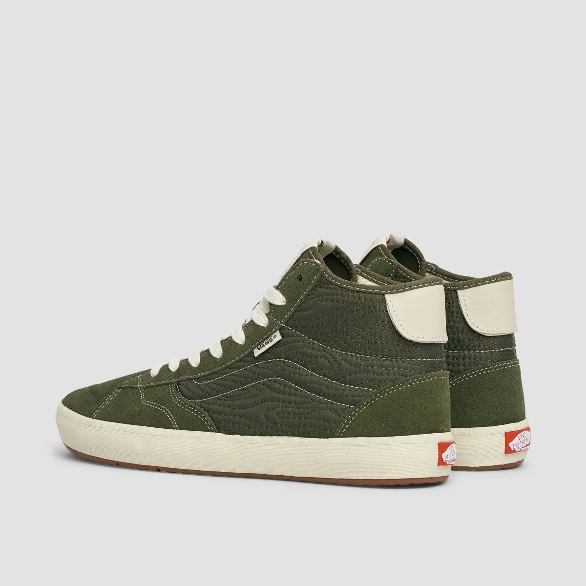 Vans The Lizzie High Top Shoes - Quilted Grape Leaf