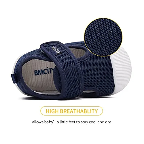 Velcro Lightweight Breathable Mesh Sneakers First Walkers | BMCiTYBM