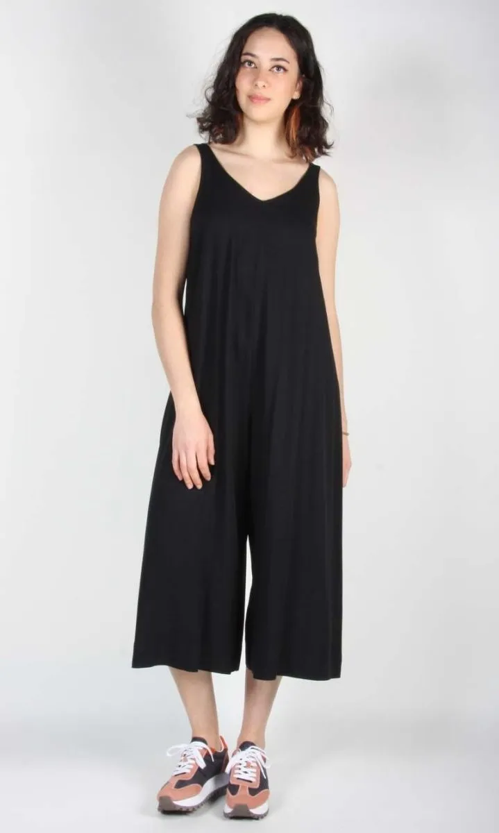 Vintage Victoire Birds of North America Bobwhite Jumpsuit - Black (M)