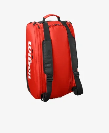 Wilson Tour Padel Bag (Red/Black)