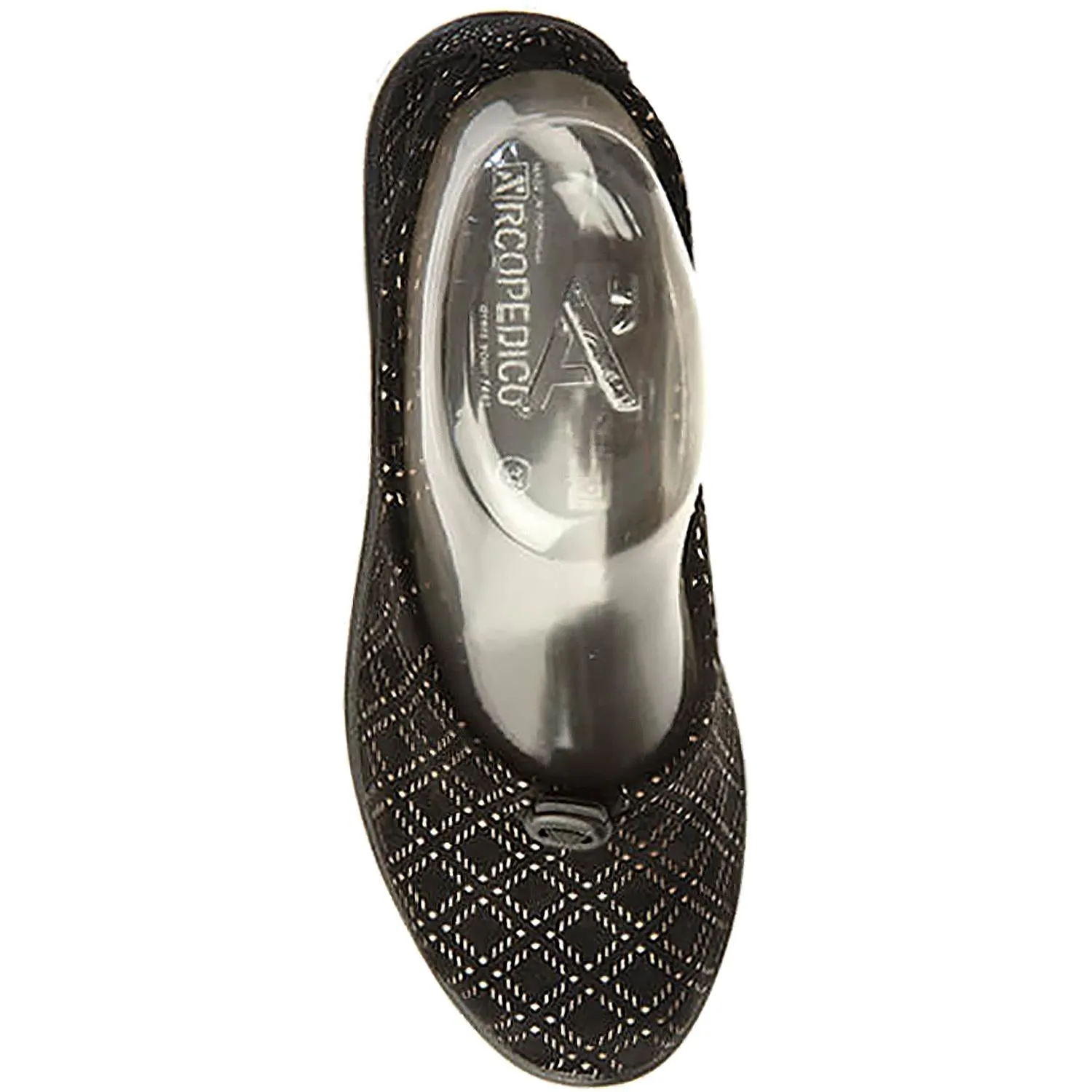 Women's Arcopedico L14 Black Gold Thyssen Lytech