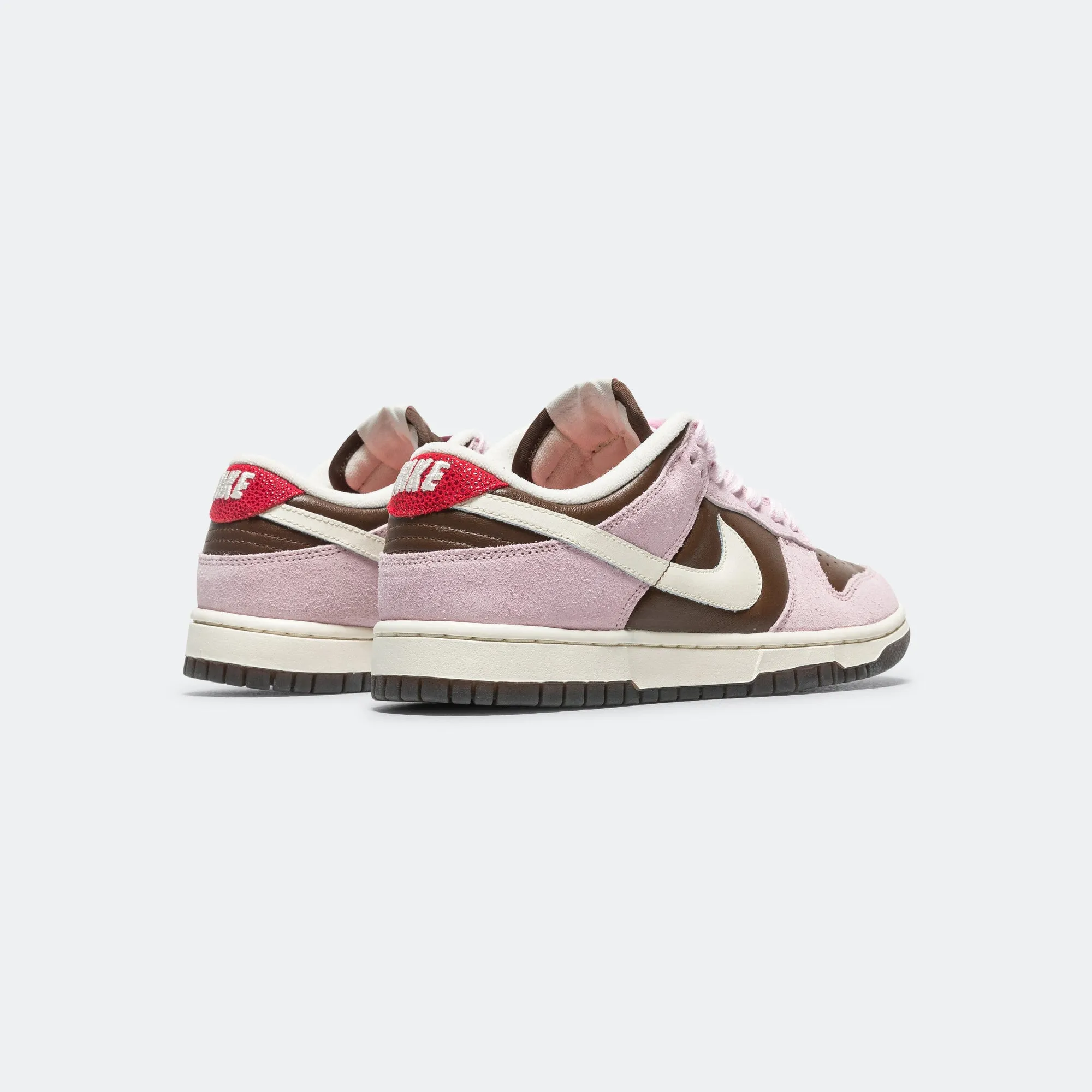 Womens Dunk Low Retro PRM - Cacao Wow/Pale Ivory-Pink Foam