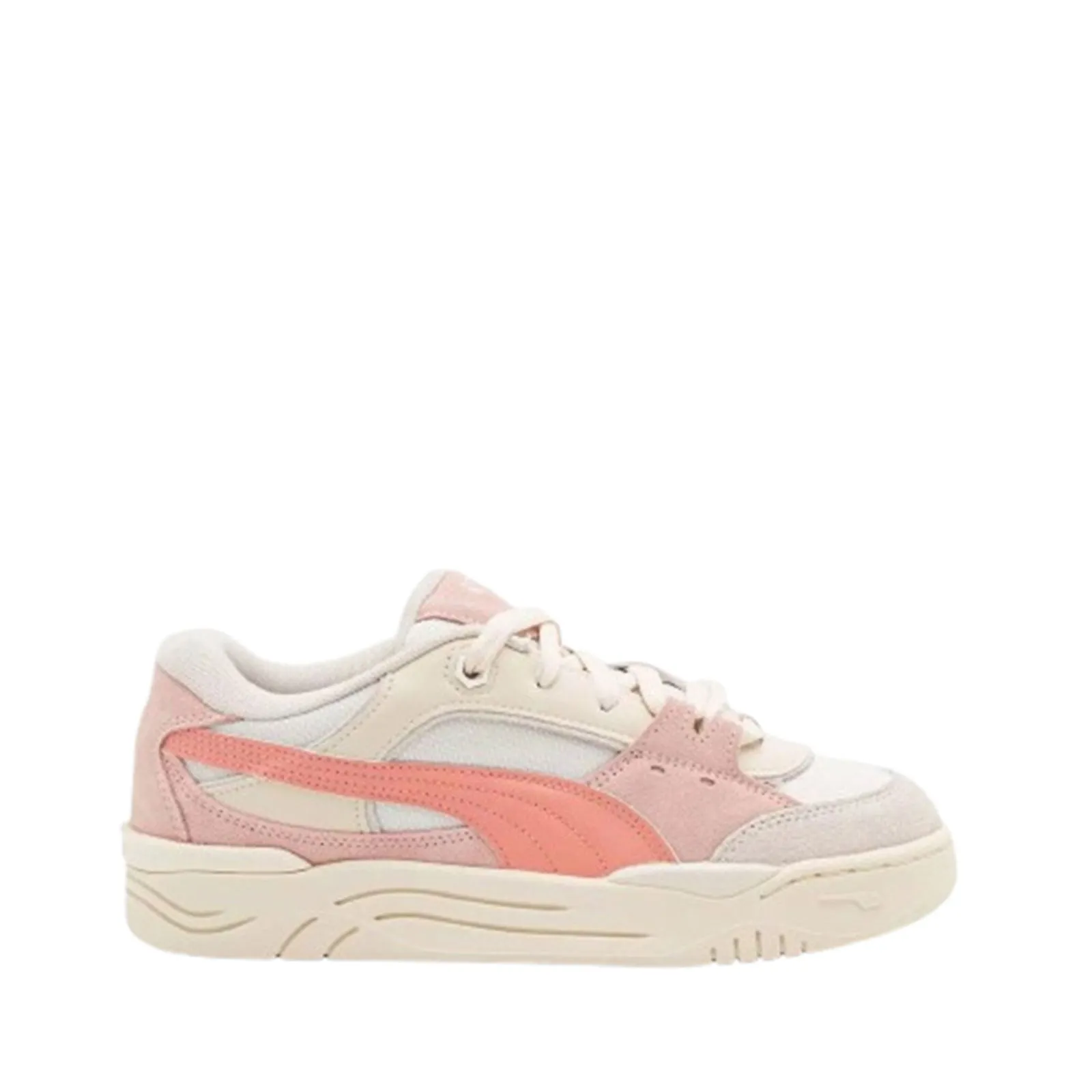 Womens Shoes PUMA 180 Casual Lace Up Sneakers 389267-26 WARM WHITE / ISLAND PINK