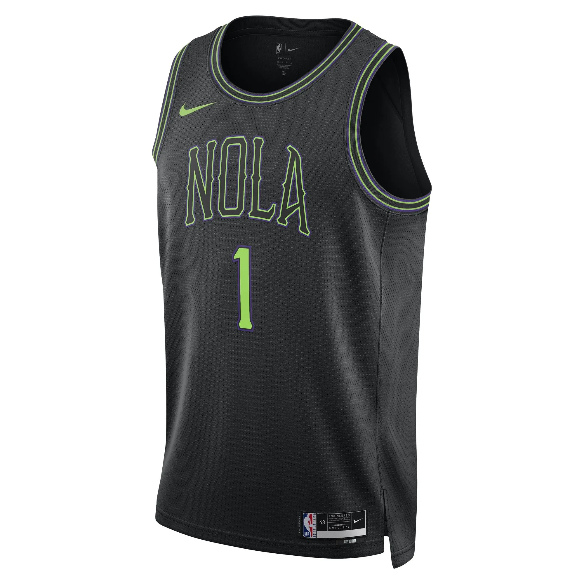 Zion Williamson New Orleans Pelicans Jersey City Edition 2023/24